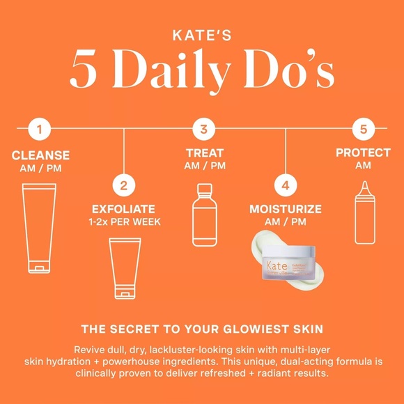 KATE SOMERVILLE ExfoliKate Glow Moisturizer, NEW - Picture 6 of 8